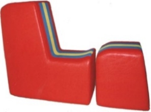 Spielobjekte Lehnensitz Lachnitt-Design